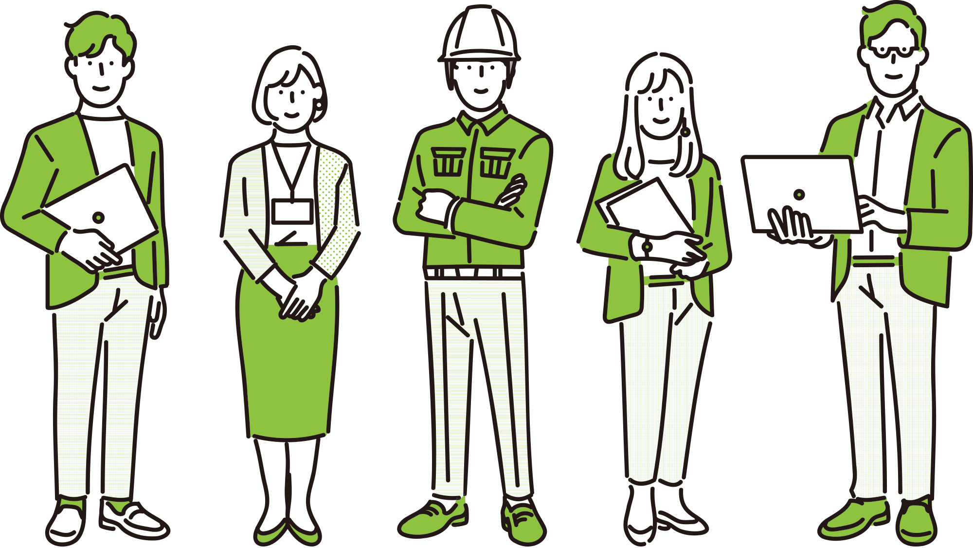 社員のイラスト