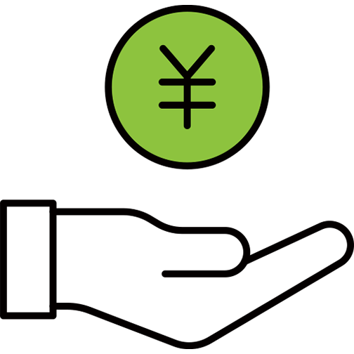 配当金をもらう