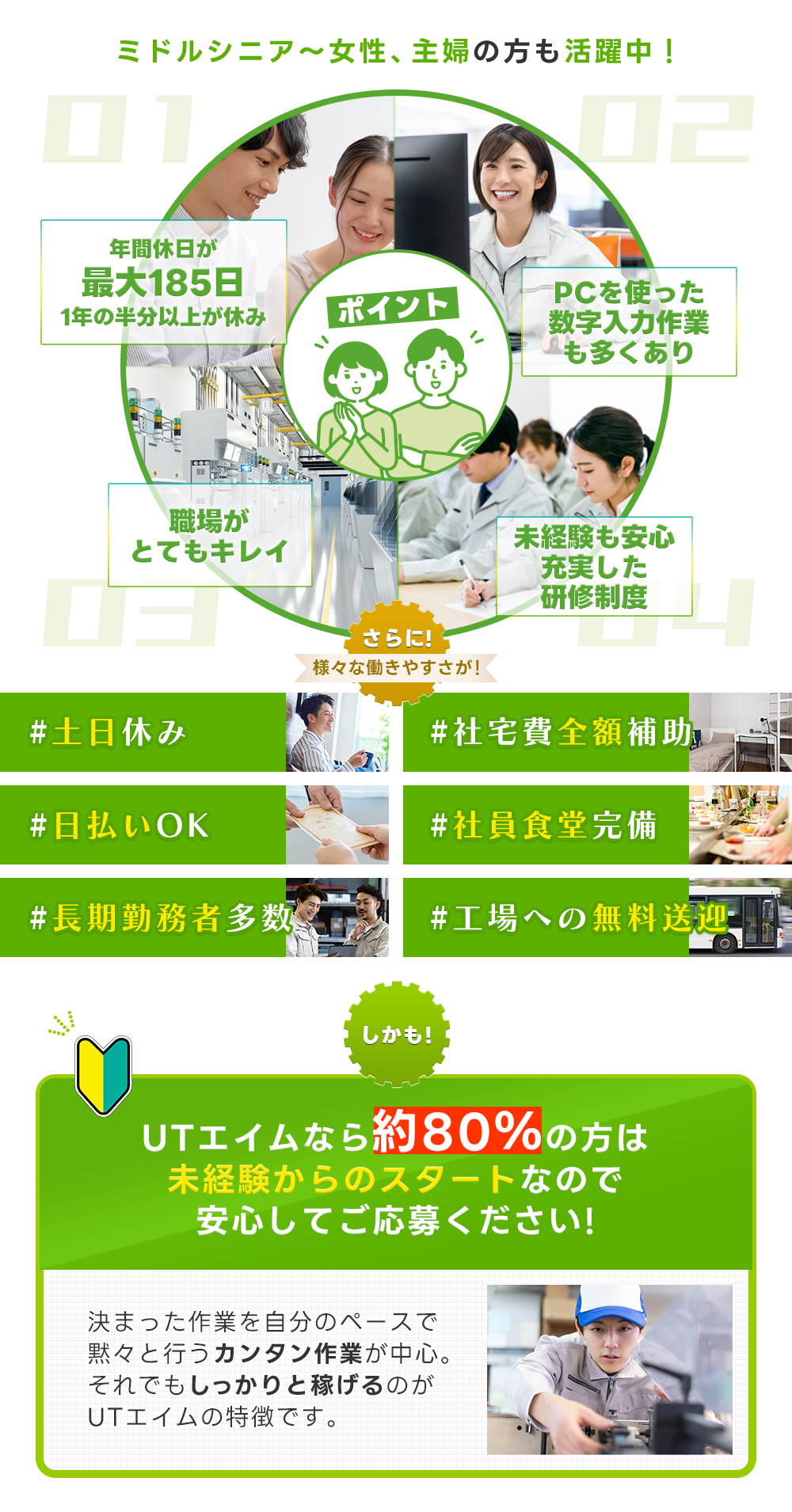 働きやすい職場環境